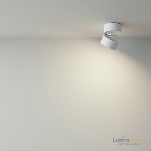 Накладной спот Maytoni Onda C024CL-12W4K-W-1 Накладной спот Maytoni Onda C024CL-12W4K-W-1