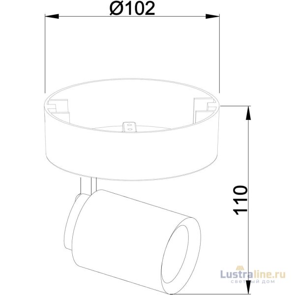 Накладной спот Deko-Light Librae Linear 348172