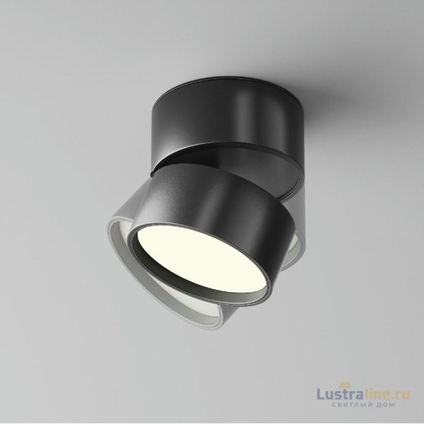 Накладной спот Maytoni Onda C024CL-12W3K-B-1 Накладной спот Maytoni Onda C024CL-12W3K-B-1