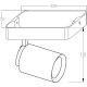 Накладной спот Deko-Light Librae Linear 348170