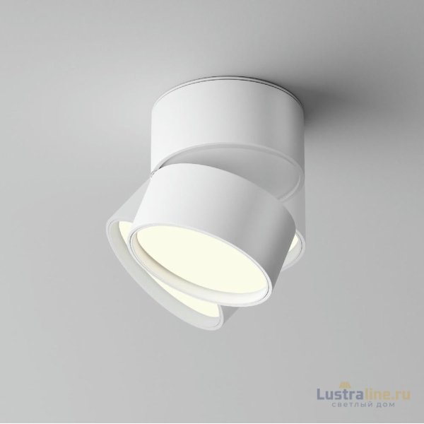 Накладной спот Maytoni Onda C024CL-12W4K-W-1 Накладной спот Maytoni Onda C024CL-12W4K-W-1