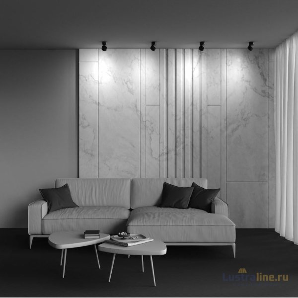 Накладной спот Maytoni Onda C024CL-12W2.7K-B-1 Накладной спот Maytoni Onda C024CL-12W2.7K-B-1