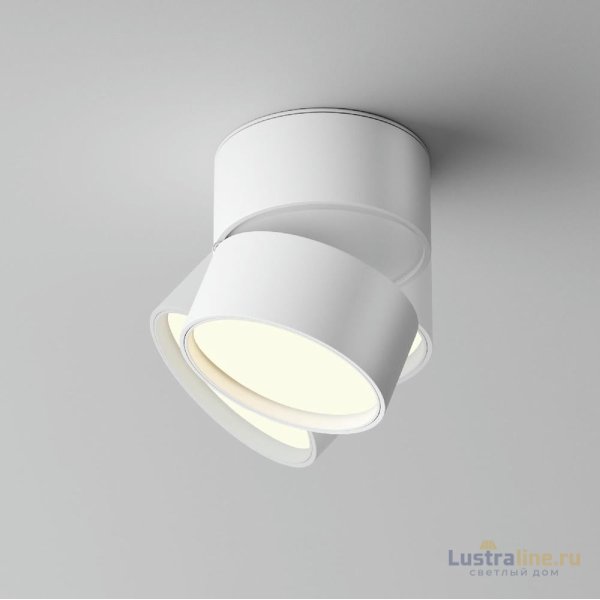 Накладной спот Maytoni Onda C024CL-12W3K-W-1 Накладной спот Maytoni Onda C024CL-12W3K-W-1