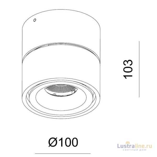 Накладной спот Deko-Light Uni 348124