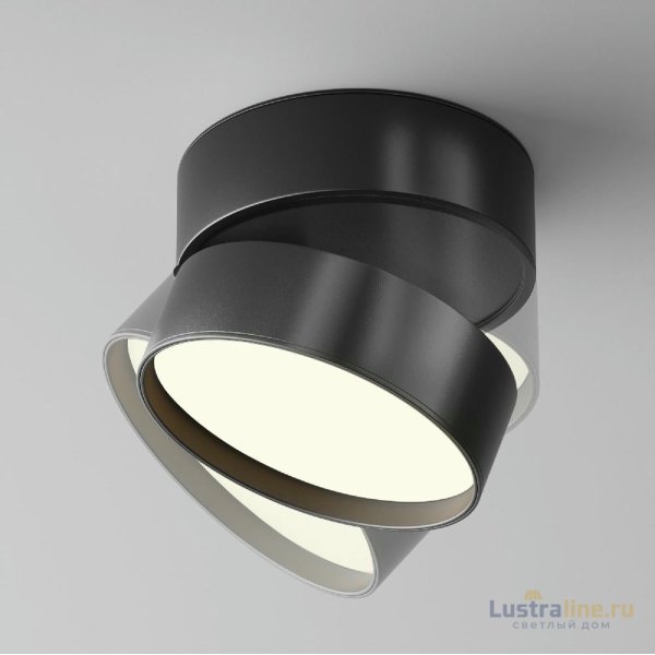 Накладной спот Maytoni Onda C024CL-18W3K-B-1 Накладной спот Maytoni Onda C024CL-18W3K-B-1
