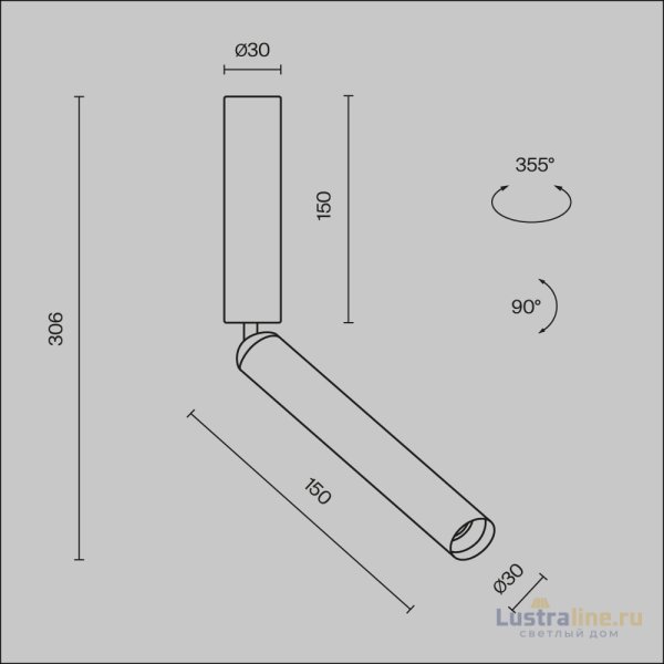 Накладной спот Maytoni Focus T C142CL-6W4K-B Накладной спот Maytoni Focus T C142CL-6W4K-B