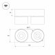 Накладной спот Arlight SP-PLURIO-SURFACE-RS179x78-18W Day4000 040462