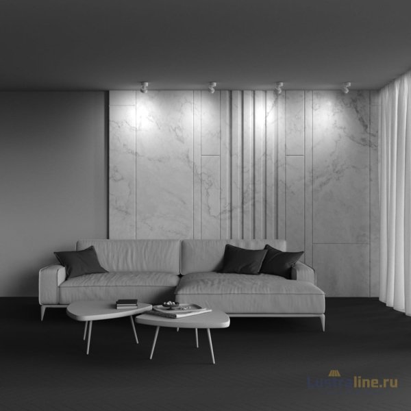 Накладной спот Maytoni Onda C024CL-12W3K-W-1 Накладной спот Maytoni Onda C024CL-12W3K-W-1