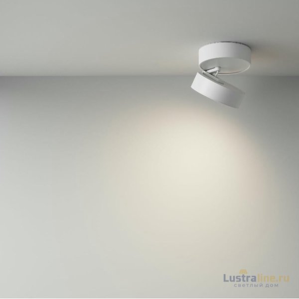 Накладной спот Maytoni Onda C024CL-18W4K-W-1 Накладной спот Maytoni Onda C024CL-18W4K-W-1