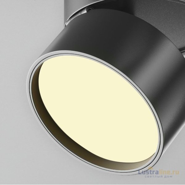 Накладной спот Maytoni Onda C024CL-12W2.7K-B-1 Накладной спот Maytoni Onda C024CL-12W2.7K-B-1
