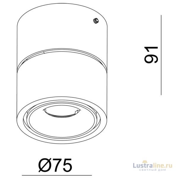 Накладной спот Deko-Light Uni 348122