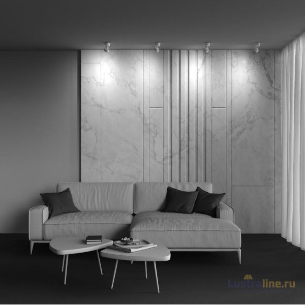 Накладной спот Maytoni Onda C024CL-12W3K-W-1 Накладной спот Maytoni Onda C024CL-12W3K-W-1