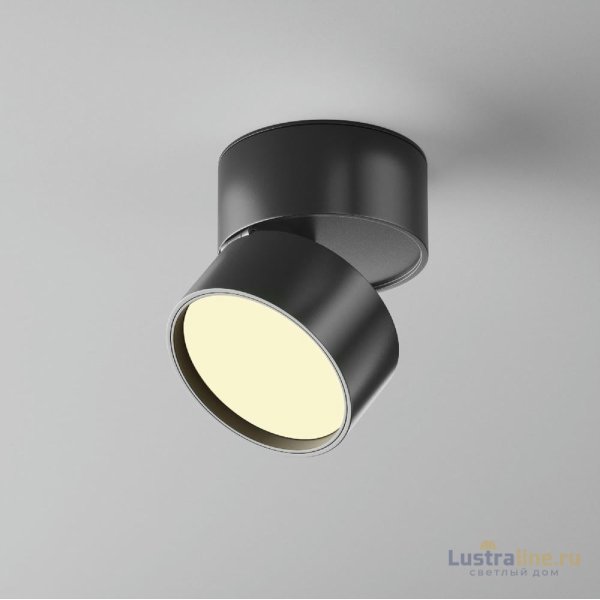 Накладной спот Maytoni Onda C024CL-12W2.7K-B-1 Накладной спот Maytoni Onda C024CL-12W2.7K-B-1