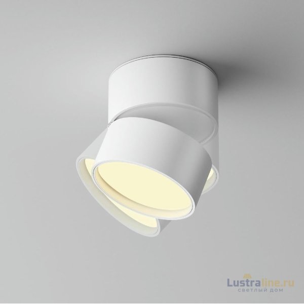 Накладной спот Maytoni Onda C024CL-12W2.7K-W-1 Накладной спот Maytoni Onda C024CL-12W2.7K-W-1