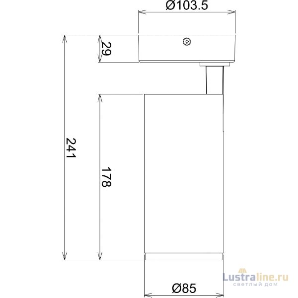 Накладной спот Deko-Light Lucea 348163 Накладной спот Deko-Light Lucea 348163