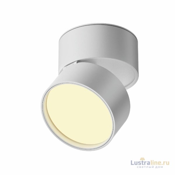 Накладной спот Maytoni Onda C024CL-12W2.7K-W-1 Накладной спот Maytoni Onda C024CL-12W2.7K-W-1