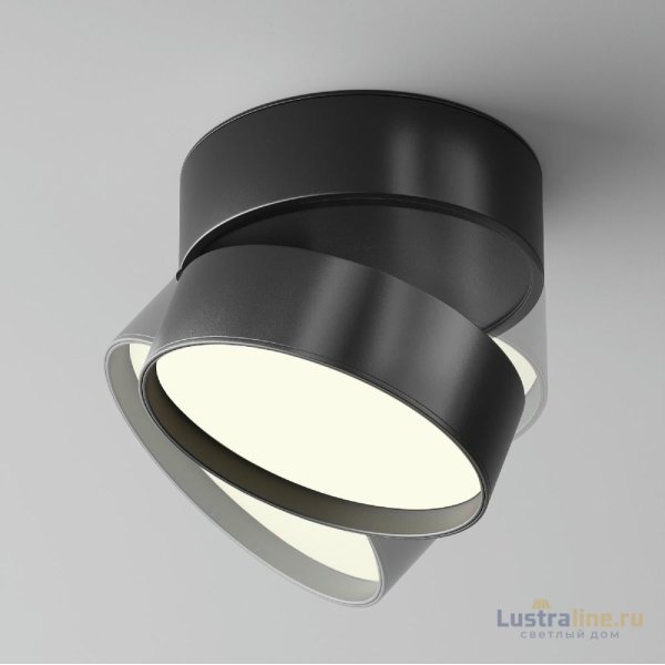 Накладной спот Maytoni Onda C024CL-18W4K-B-1 Накладной спот Maytoni Onda C024CL-18W4K-B-1