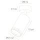 Спот Arte Lamp Imai A2365PL-1BK