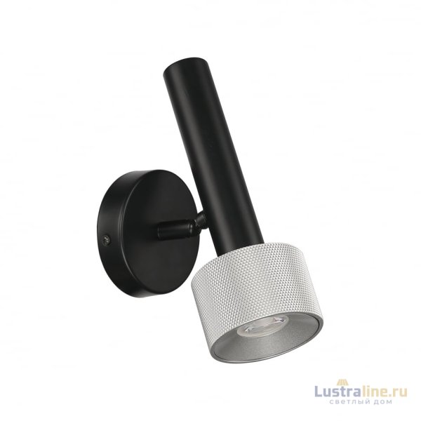 Спот iLedex Delta 2360-1 BK+SL Спот iLedex Delta 2360-1 BK+SL
