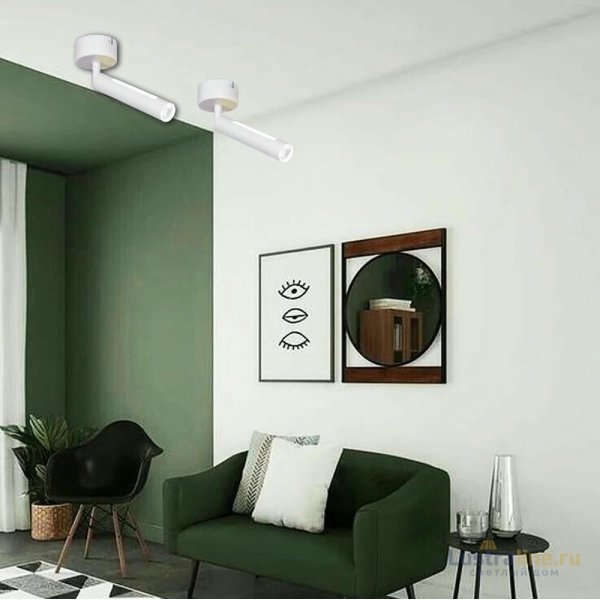 Спот Reluce 84603-9.5-001RT LED5W*2W WT Спот Reluce 84603-9.5-001RT LED5W*2W WT