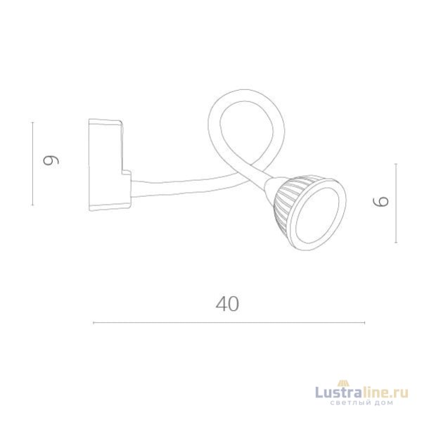 Светодиодный спот Arte Lamp Cercare A4107AP-1WH Светодиодный спот Arte Lamp Cercare A4107AP-1WH