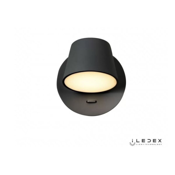 Светодиодный спот iLedex Flexin W1118-1S BK УЦ