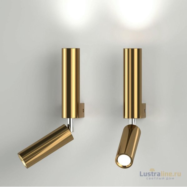 Спот Eurosvet Pitch 40020/1 LED латунь a061310 Спот Eurosvet Pitch 40020/1 LED латунь a061310