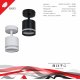 Спот Reluce 53001-9.5-001IL SPOT LIGHT GX53 BK