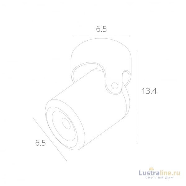 Спот Arte Lamp A3316PL-1WH Спот Arte Lamp A3316PL-1WH