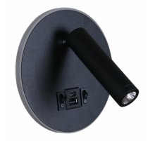 Спот Reluce 86203-9.2-001KT LED12W+USB BK