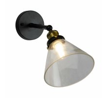 Спот AM Group AM6056-1W BK+CL