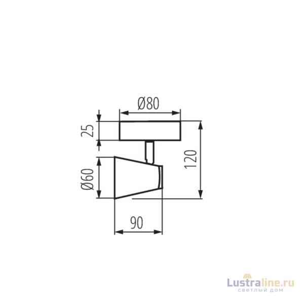 Cпот Kanlux Enali EL-1O W 28760 Cпот Kanlux Enali EL-1O W 28760