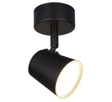Светодиодный спот Elektrostandard DLR025 5W 4200K черный матовый 4690389115103