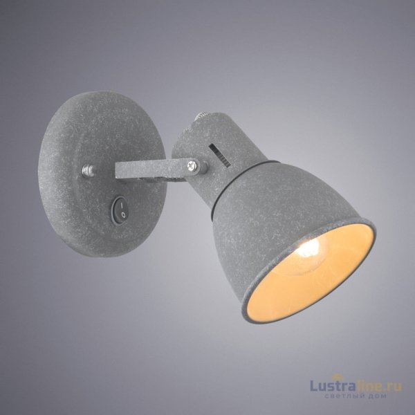Спот Arte Lamp A1677AP-1GY Спот Arte Lamp A1677AP-1GY
