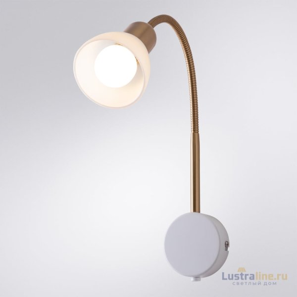 Спот Arte Lamp Falena A3116AP-1WH Спот Arte Lamp Falena A3116AP-1WH