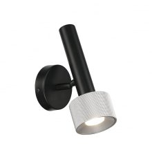 Спот iLedex Delta 2360-1 BK+SL