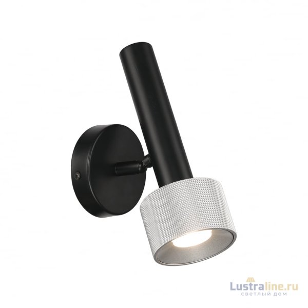 Спот iLedex Delta 2360-1 BK+SL Спот iLedex Delta 2360-1 BK+SL