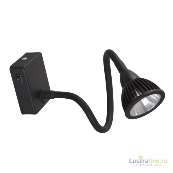 Светодиодный спот Arte Lamp Cercare A4107AP-1BK Светодиодный спот Arte Lamp Cercare A4107AP-1BK