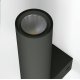 Спот Eurosvet Pitch 40020/1 LED черный/латунь a061312