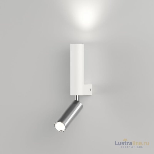 Спот Eurosvet Pitch 40020/1 LED белый/хром a061313 Спот Eurosvet Pitch 40020/1 LED белый/хром a061313