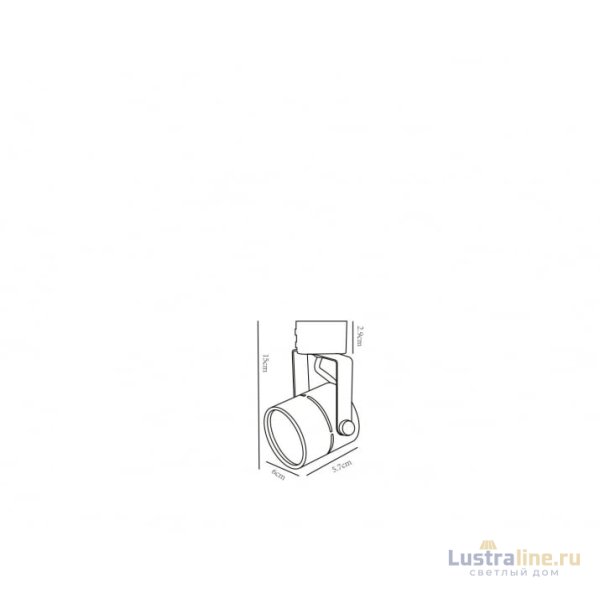 Спот Arte Lamp Mizar A1311PL-1WH Спот Arte Lamp Mizar A1311PL-1WH