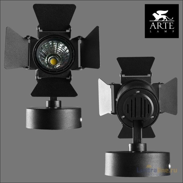 Светодиодный спот Arte Lamp Track Lights A6709AP-1BK Светодиодный спот Arte Lamp Track Lights A6709AP-1BK