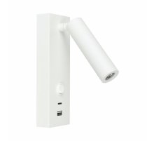 Спот Arlight SP-BED-CHARGE-S60x125-3W Warm3000 (WH, 20 deg, 230V, USB-A, USB-C) 031394(1)