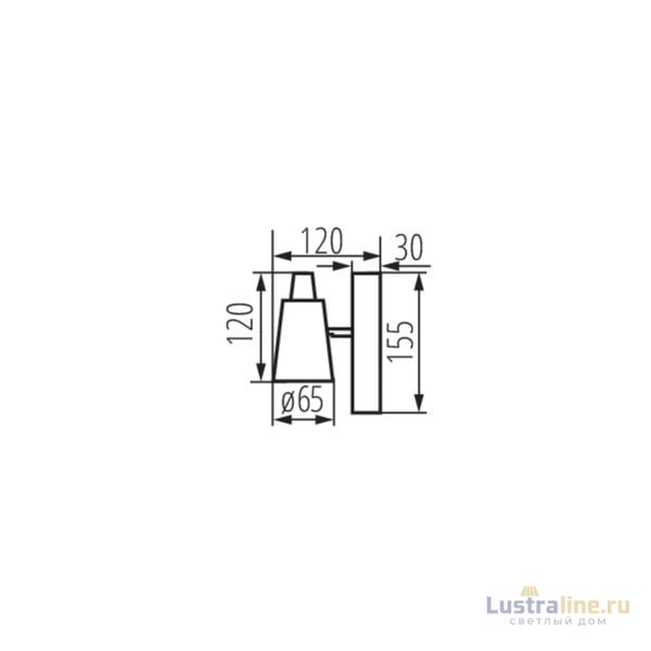 Спот Kanlux Sempra EL-1I B-SR 33091 Спот Kanlux Sempra EL-1I B-SR 33091