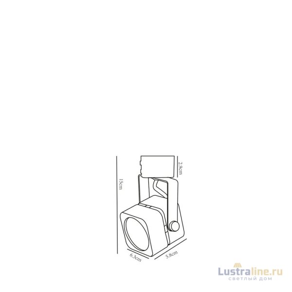Спот Arte Lamp Misam A1315PL-1WH Спот Arte Lamp Misam A1315PL-1WH