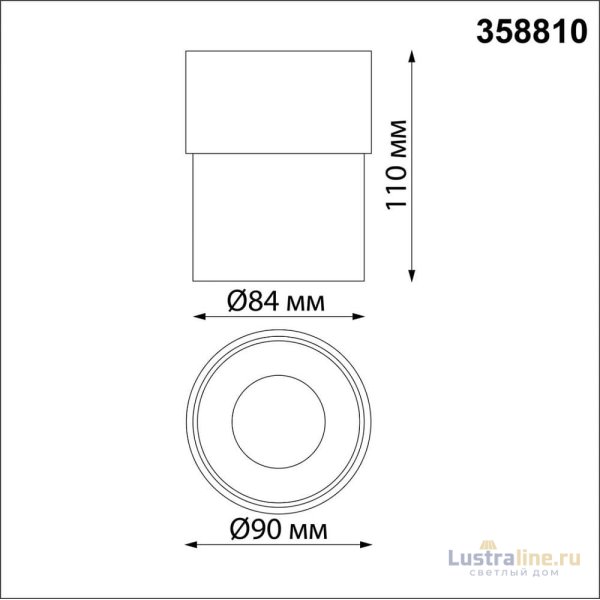 Спот Novotech Gesso 358810 Спот Novotech Gesso 358810