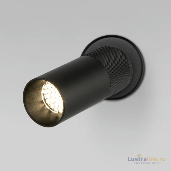 Спот Eurosvet Riff 20097/1 LED черный Спот Eurosvet Riff 20097/1 LED черный