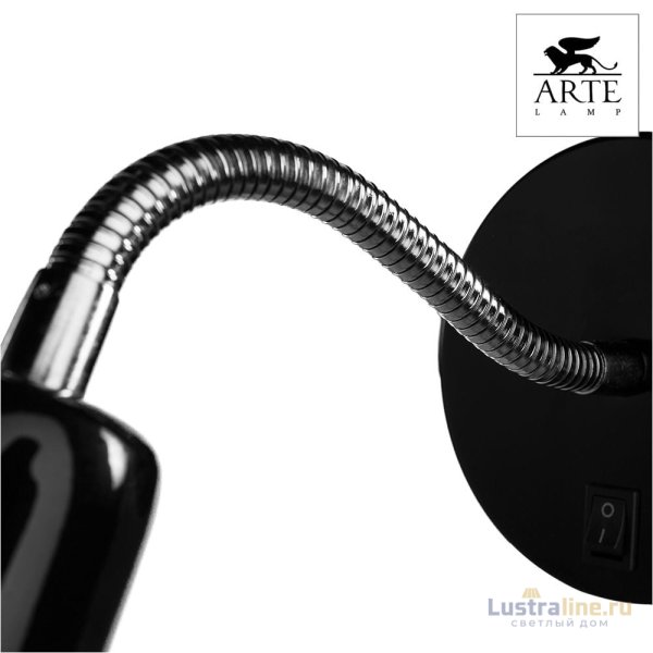 Спот Arte Lamp Dorm A1408AP-1BK
