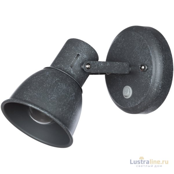 Спот Arte Lamp A1677AP-1GY Спот Arte Lamp A1677AP-1GY