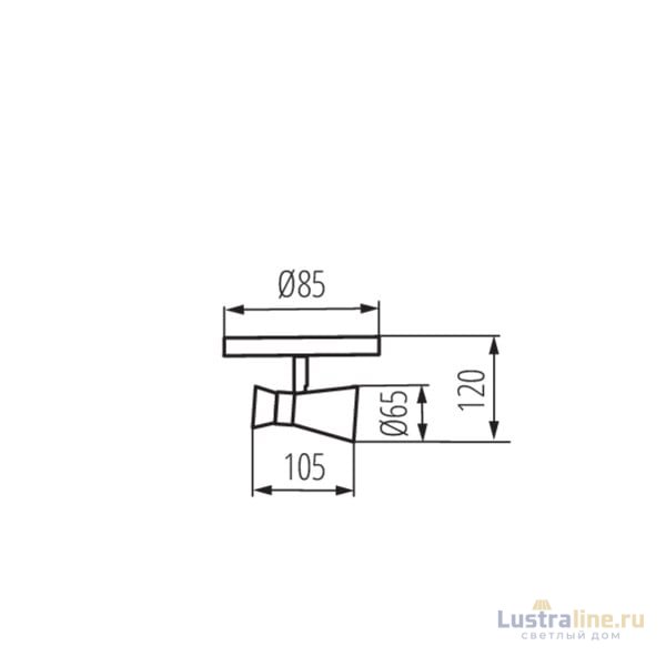 Спот Kanlux Mileno EL-1O ASR-AN 29111 Спот Kanlux Mileno EL-1O ASR-AN 29111